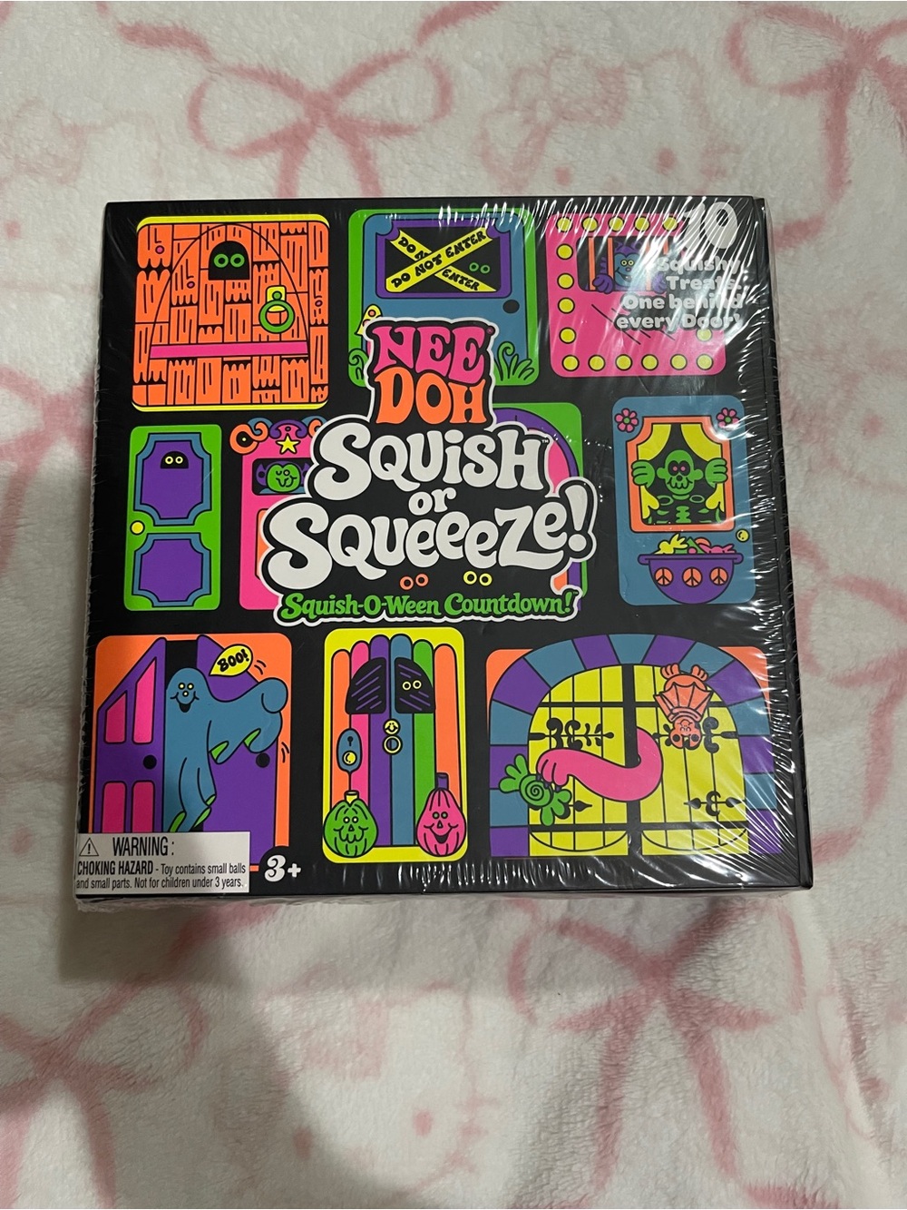 Needoh Squish or Squeeeze Squish-O-Ween Countdown